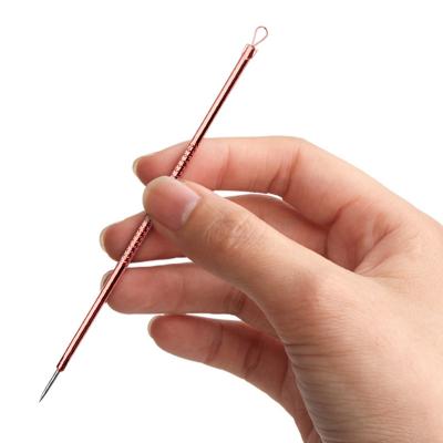 盒装4件不锈钢粉刺针暗疮针祛痘针 挤痘工具挑痘针去黑头针美容针